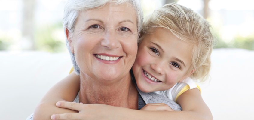 Grandmother with Child (photo)
