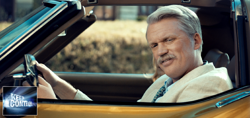 Together with the launch of TENA Men Protective Shield, a new commercial was released featuring the fictive, fearless and active gentleman Stirling Gravitas in the lead. It is the second commercial starring Stirling introduced with the Keep Control campaign in spring 2015. (photo)