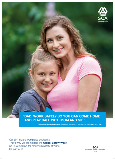 Emma und Amanda Harville, Daughter and wife of Nathan Harville, Barton &ndash; USA (photo)