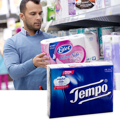 Man with Edet product (photo)