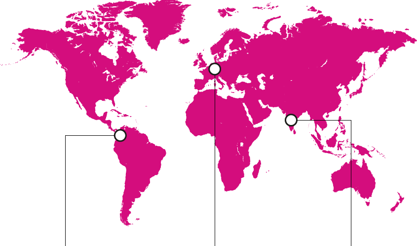 SCA Hygiene solutions (worldmap)